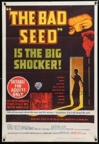 9r119 BAD SEED Aust 1sh '56 the big shocker about really bad terrifying little Patty McCormack!