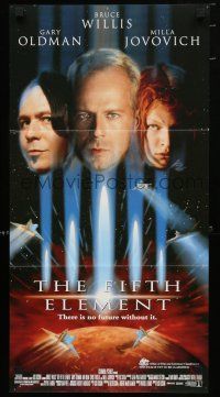 9r919 FIFTH ELEMENT Aust daybill '97 Bruce Willis, Milla Jovovich, Oldman, directed by Luc Besson!