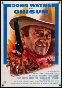 9r710 CHISUM German '70 Andrew V. McLaglen, Forrest Tucker, The Legend big John Wayne!