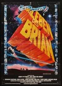 9r761 LIFE OF BRIAN German '80 Monty Python, he's not the Messiah, he's just a naughty boy!