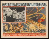 9r530 BATTLE IN OUTER SPACE Mexican LC '60 Uchu Daisenso, Toho, space declares war on Earth!