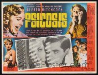 9r536 PSYCHO Mexican LC '60 sexy Janet Leigh w/John Gavin, Alfred Hitchcock classic!