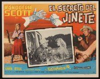 9r538 RIDE LONESOME Mexican LC '59 Budd Boetticher directed, Randolph Scott & sexy Karen Steele!