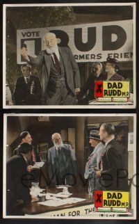 9r099 DAD RUDD M.P. set of 6 Aust LCs '40 Bert Bailey in the title role, Connie Martyn!
