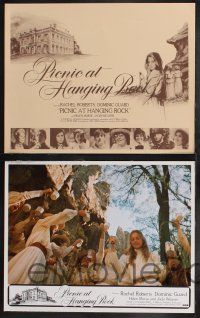 9r092 PICNIC AT HANGING ROCK set of 9 Aust LCs '75 Peter Weir classic about vanishing schoolgirls!