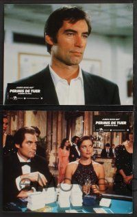 9r332 LICENCE TO KILL set of 15 French LCs '89 Timothy Dalton as James Bond, different images!