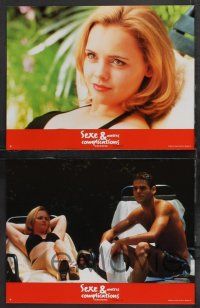 9r403 OPPOSITE OF SEX set of 8 French LCs '98 sexy Christina Ricci, Martin Donovan, Lisa Kudrow!