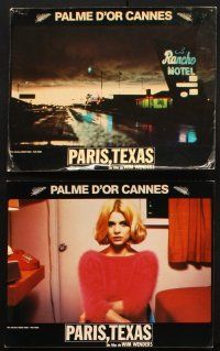 9r375 PARIS, TEXAS set of 11 French LCs '84 Wim Wenders, Nastassja Kinski, Harry Dean Stanton