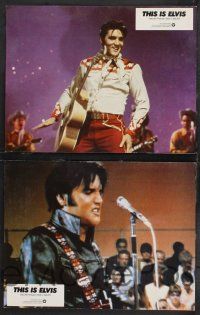 9r366 THIS IS ELVIS set of 12 French LCs '81 Elvis Presley rock 'n' roll biography, The King!