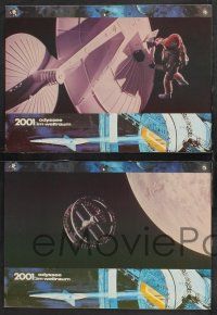 9r562 2001: A SPACE ODYSSEY set of 16 German LCs R78 Kier Dullea, Lockwood, Kubrick sci-fi classic