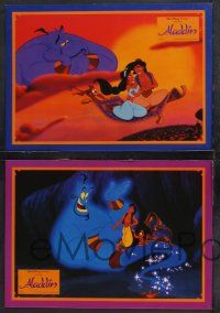 9r563 ALADDIN set of 16 German LCs '92 classic Walt Disney Arabian fantasy cartoon!