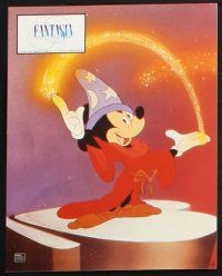 9r609 FANTASIA set of 8 German LCs R90 images of Mickey Mouse & others, Disney musical classic!