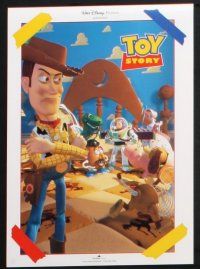 9r591 TOY STORY set of 12 German LCs '96 Disney & Pixar cartoon, images of Buzz, Woody & cast!