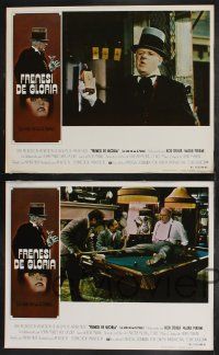 9r524 W.C. FIELDS & ME set of 8 Mexican LCs '76 Rod Steiger, Valerie Perrine, John Marley, Cassidy
