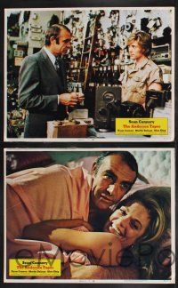 9s077 ANDERSON TAPES 8 LCs '71 Sean Connery, Dyan Cannon, Christopher Walken, Sidney Lumet!