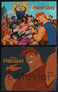9s008 HERCULES 12 LCs '97 Walt Disney Ancient Greece fantasy cartoon, great images!