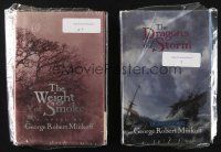 9t011 LOT OF 2 LIMITED EDITION HARDCOVER BOOKS FROM IN THE LAND OF WHISPERS SERIES '00s signed!