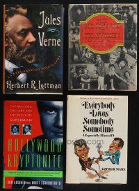 9t016 LOT OF 4 HARDCOVER BOOKS '70s-90s Golden Age of Television, Hollywood Kryptonite & more!