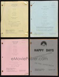 9t010 LOT OF 4 TV SCRIPTS '70s from episodes of Happy Days & Laverne and Shirley!