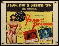 9w125 I VITELLONI 1/2sh '57 Federico Fellini's The Young & The Passionate, uninhibited youth!