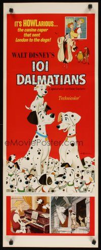9w604 ONE HUNDRED & ONE DALMATIANS insert R69 most classic Walt Disney canine family cartoon!