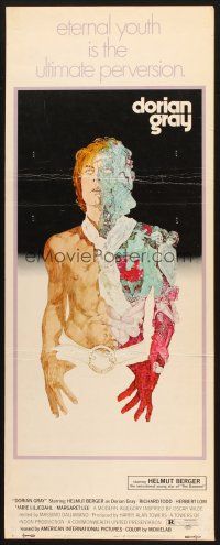 9w391 DORIAN GRAY insert '71 Helmut Berger, really cool Ted CoConis art!