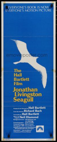 9w506 JONATHAN LIVINGSTON SEAGULL insert '73 great bird image, from Richard Bach's book!