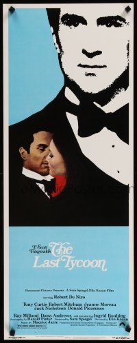 9w527 LAST TYCOON insert '76 Robert De Niro, Jeanne Moreau, directed by Elia Kazan!