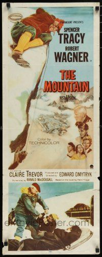 9w569 MOUNTAIN insert '56 mountain climber Spencer Tracy, Robert Wagner, Claire Trevor!
