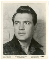 9y075 ALL THAT HEAVEN ALLOWS 8.25x10 still '55 great head & shoulders close up of Rock Hudson!