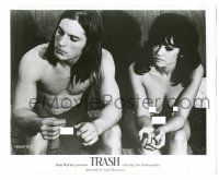 9y083 ANDY WARHOL'S TRASH 8.25x10 still '70 naked Joe Dallessandro & Feldman, Andy Warhol classic
