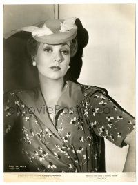 9y087 ANN SOTHERN 7.25x10 still '37 close portrait in pretty blouse & hat from Trade Winds!