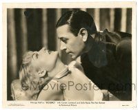 9y145 BOLERO 8x10.25 still '34 wonderful romantic c/u of George Raft & sexy Carole Lombard!