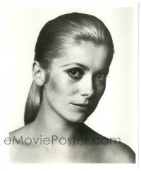 9y182 CATHERINE DENEUVE 8.25x10 still '69 beautiful head & shoulders portrait from April Fools!