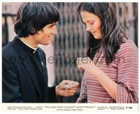 9y014 GANG THAT COULDN'T SHOOT STRAIGHT color 8x10 still '71 c/u of young priest Robert De Niro!