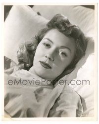 9y360 GLORIA GRAHAME 8.25x10 still '48 pretty close portrait laying in bed by Alex Kahle!