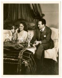 9y398 HELEN HAYES/FRANK BORZAGE 8x10.25 still '32 with AMPAS awards on set of A Farewell to Arms!