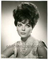 9y461 JOAN COLLINS 7.75x9.5 still '62 head & shoulders c/u w/ big hair from The Road to Hong Kong!