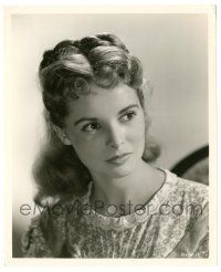 9y519 LITTLE WOMEN 8.25x10 still '49 head & shoulders portrait of pretty Janet Leigh as Meg!