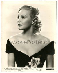 9y537 MADELEINE CARROLL 8x10.25 still '37 beautiful portrait from Irving Berlin's On the Avenue!
