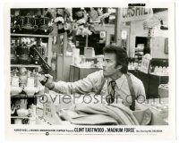 9y541 MAGNUM FORCE 8x10 still '73 Clint Eastwood as Dirty Harry with gun in department store!
