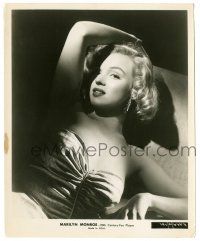 9y551 MARILYN MONROE 8.25x10 still '53 wonderful sexy image of the actress from All About Eve!