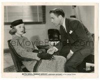 9y553 MARKED WOMAN 8x10.25 still '37 uninterested Bette Davis looks away from Humphrey Bogart!