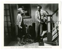 9y557 MARNIE 8x10.25 still '64 Sean Connery between Tippi Hedren & mom Louise Latham, Hitchcock!