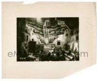 9y571 METROPOLIS candid 8x10 still '27 incredible on set image of Helm being shot under lights!