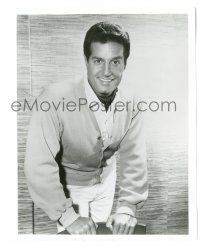 9y669 PETER LUPUS TV 8x10.25 still '60s close up smiling portrait of the Mission: Impossible star!