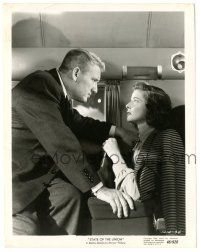 9y842 STATE OF THE UNION 8x10.25 still '48 c/u of Spencer Tracy & Katharine Hepburn on airplane!