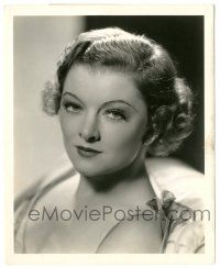 9y891 THIN MAN deluxe 8x10 still '34 incredible portrait of Myrna Loy by Clarence Sinclair Bull!