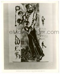 9y950 W.C. FIELDS 8x10.25 still '33 incredible art as the original, unique & eccentric juggler!