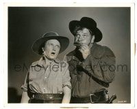 9y986 WYOMING deluxe 8x10 still '40 Wallace Beery w/harmonica & Marjorie Main by Clarence S. Bull!
